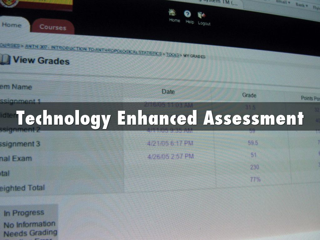 Technology Enhanced Assessment