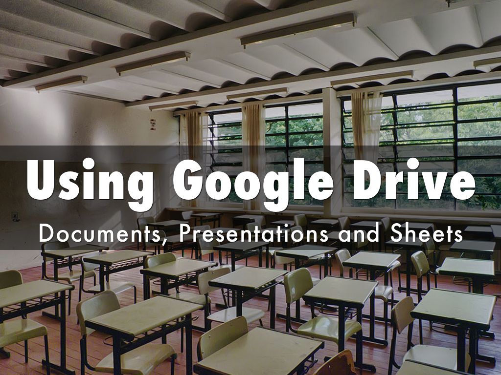 Using Google Drive