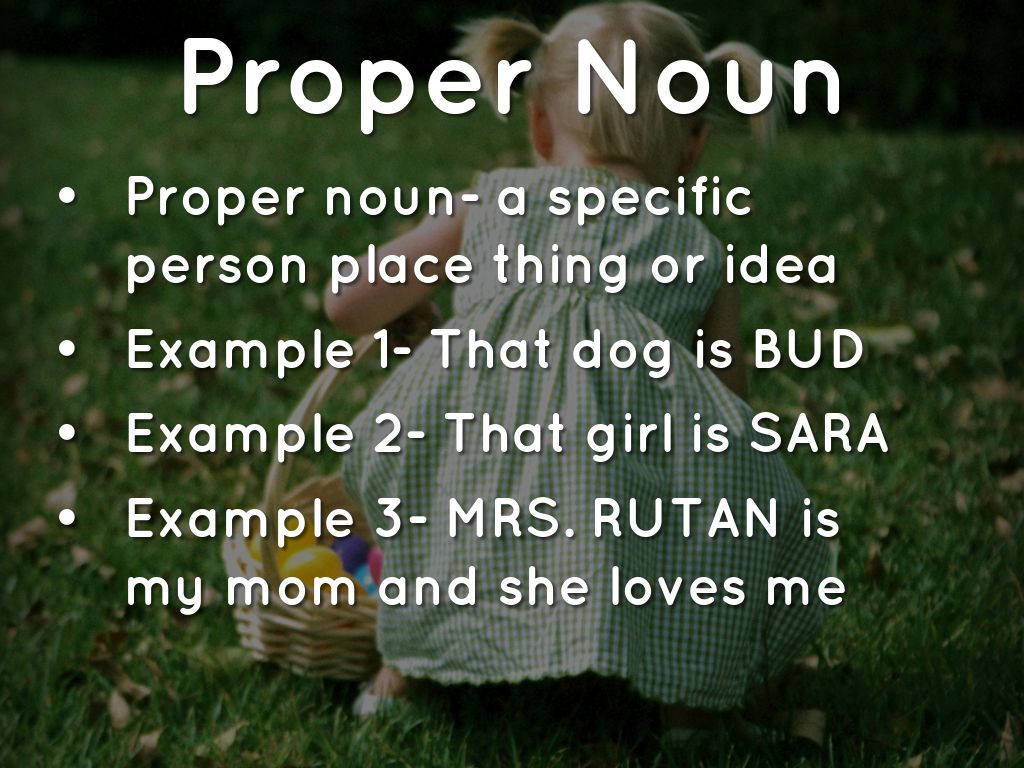 Different Kinds of Nouns by rutanc9689