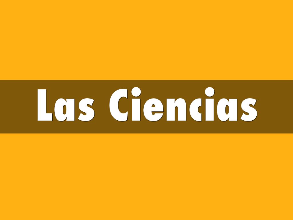 Las Ciencias