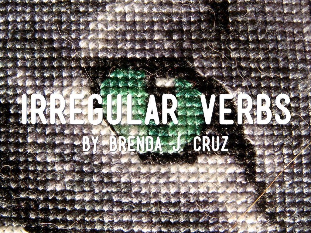 Irregular Verbs