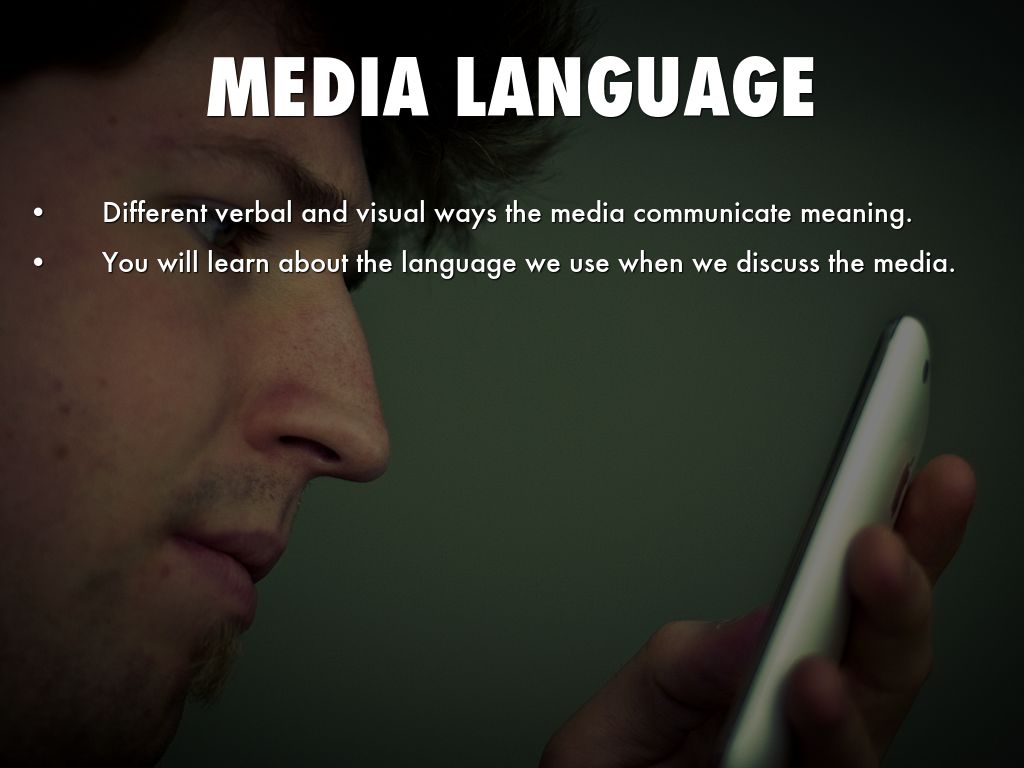 MEDIA STUDIES Yr 10 INTRO by Sean Upton