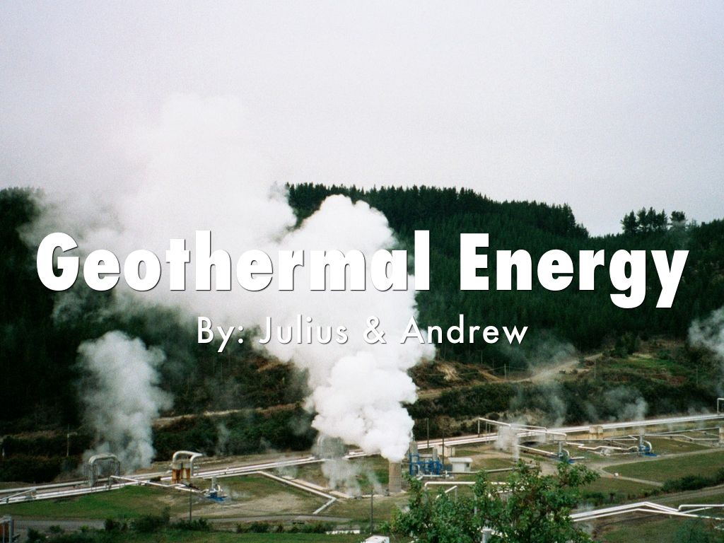 Geothermal Energy