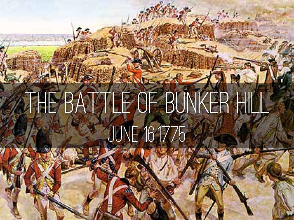 Image result for the battle of bunker hill