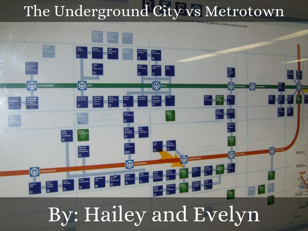 Underground city vs Metrotown