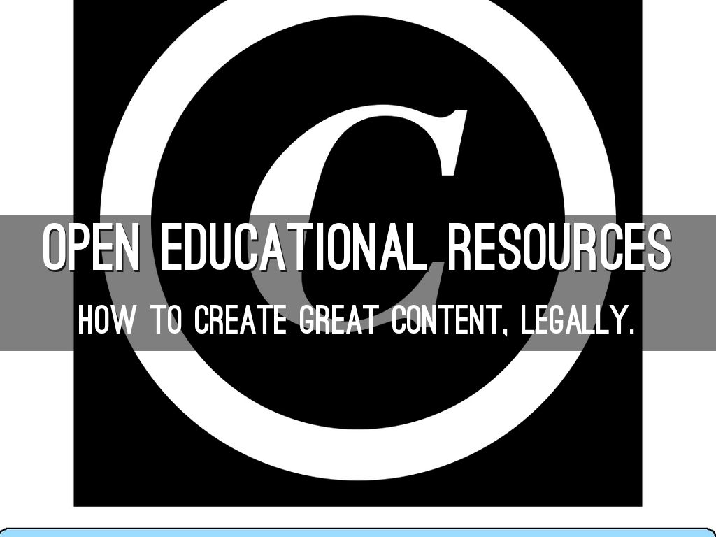 Open Educational Resources