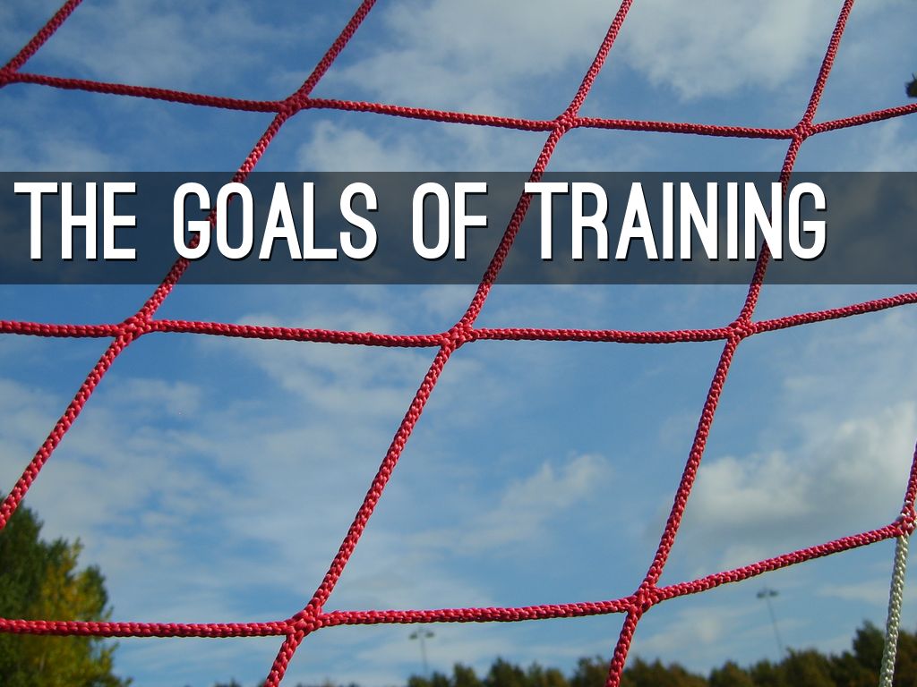 The goal of training by crevistonm