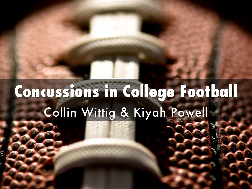 Concussions in College Football