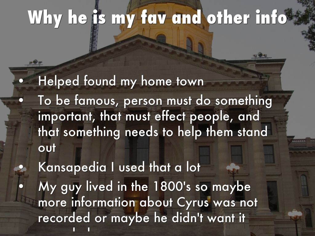 Cyrus K. Holliday by Trey Duffey