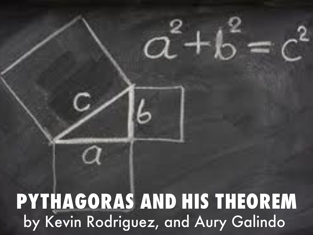 Pythagoras and his theorem