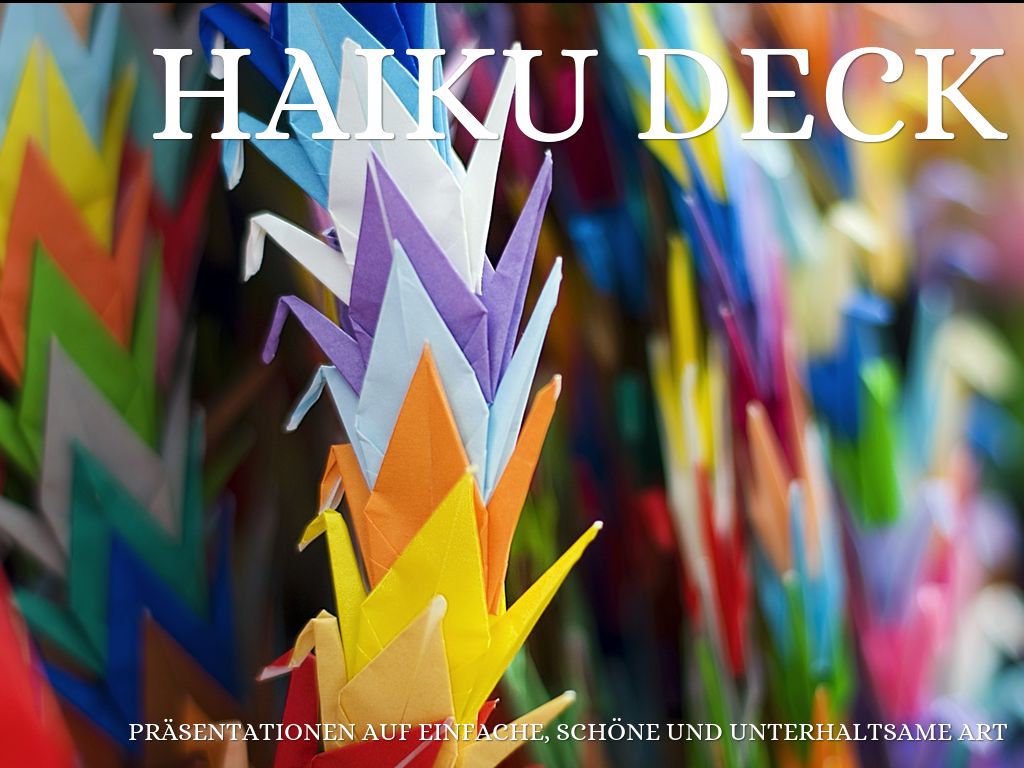 Was ist Haiku Deck?
