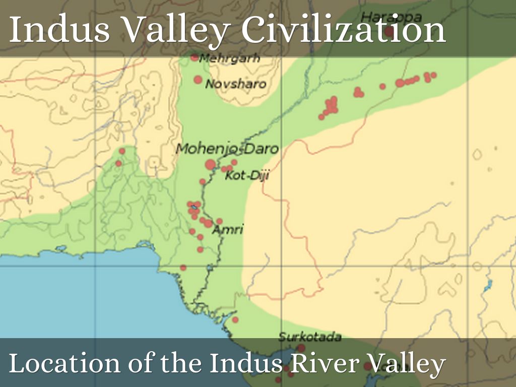 indus river world map