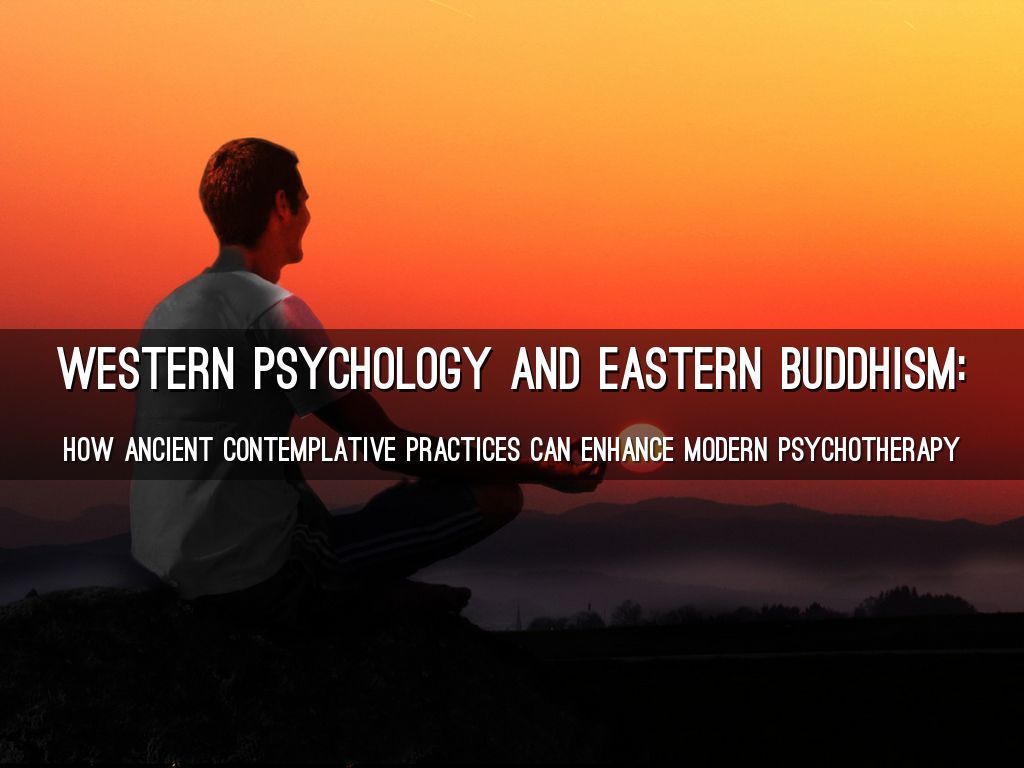 Western Psychology And Eastern Buddhism By Almcconachy