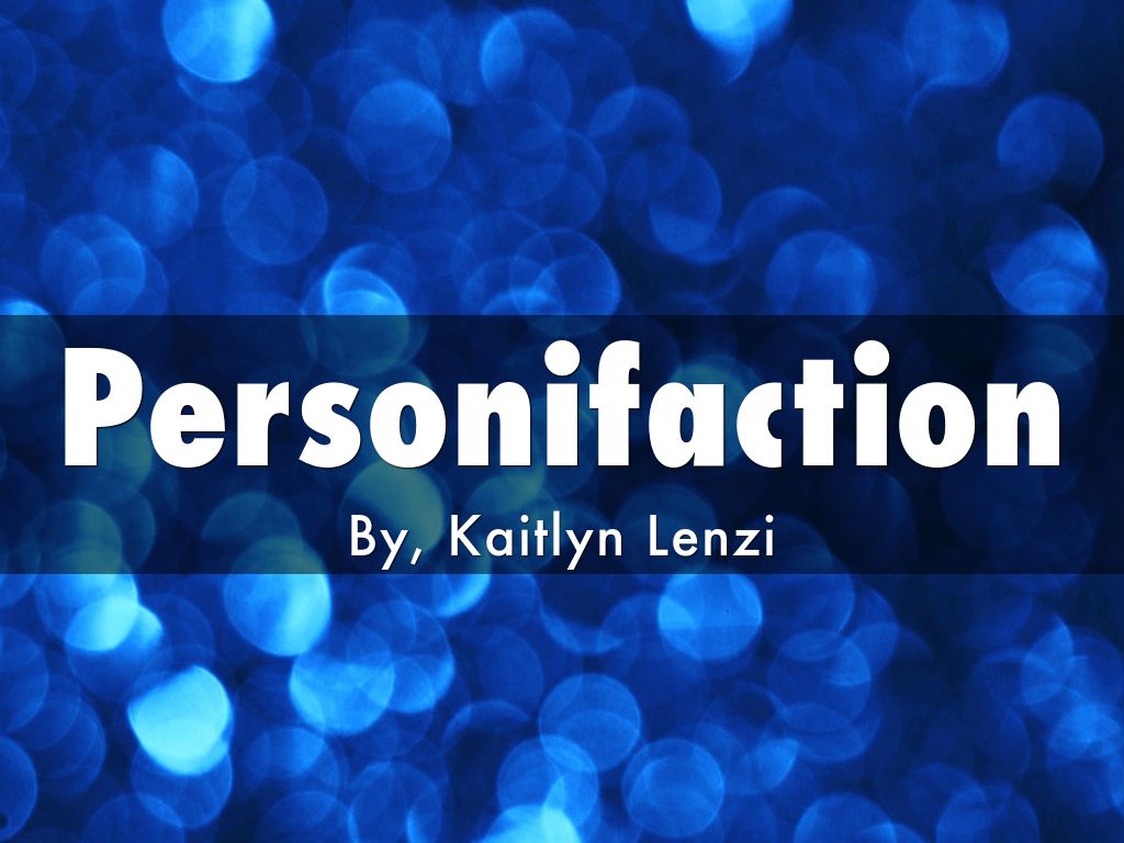 Personifaction