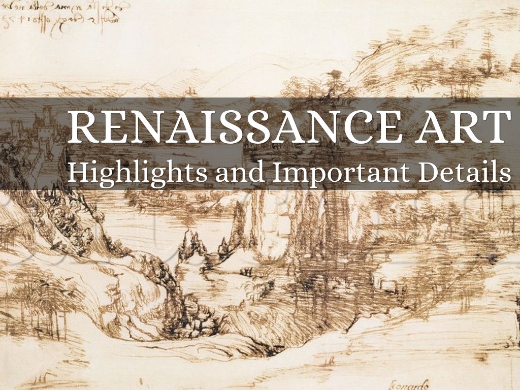 RENAISSANCE ART by monicalundeen