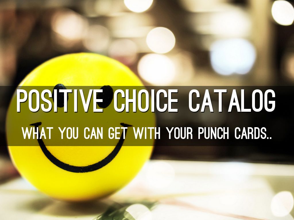Positive Choice Catalog by cespy