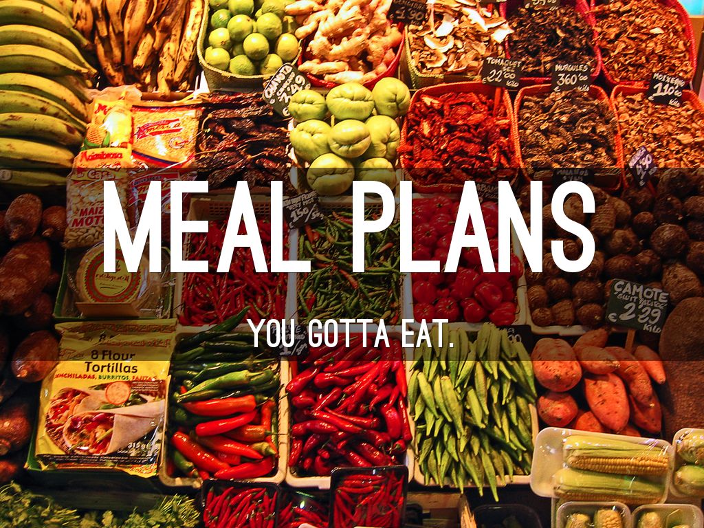 Meal plans