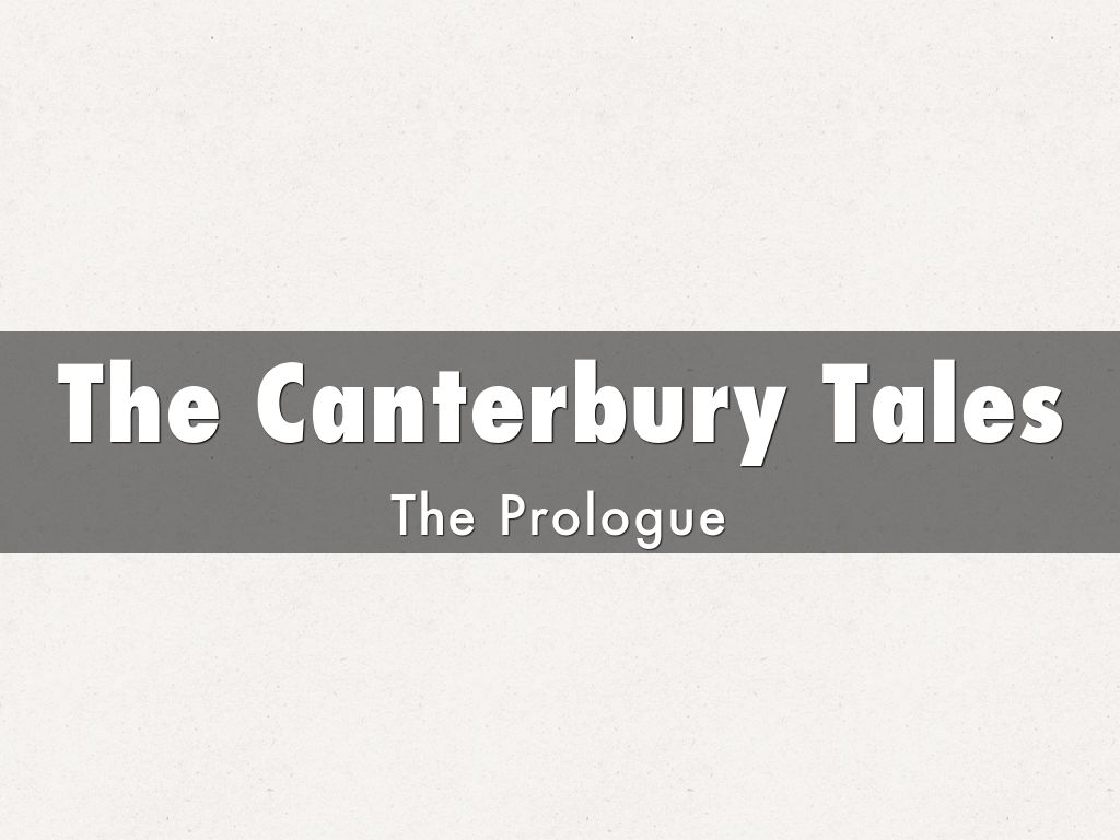 The Canterbury Tales by Lori Gilbert