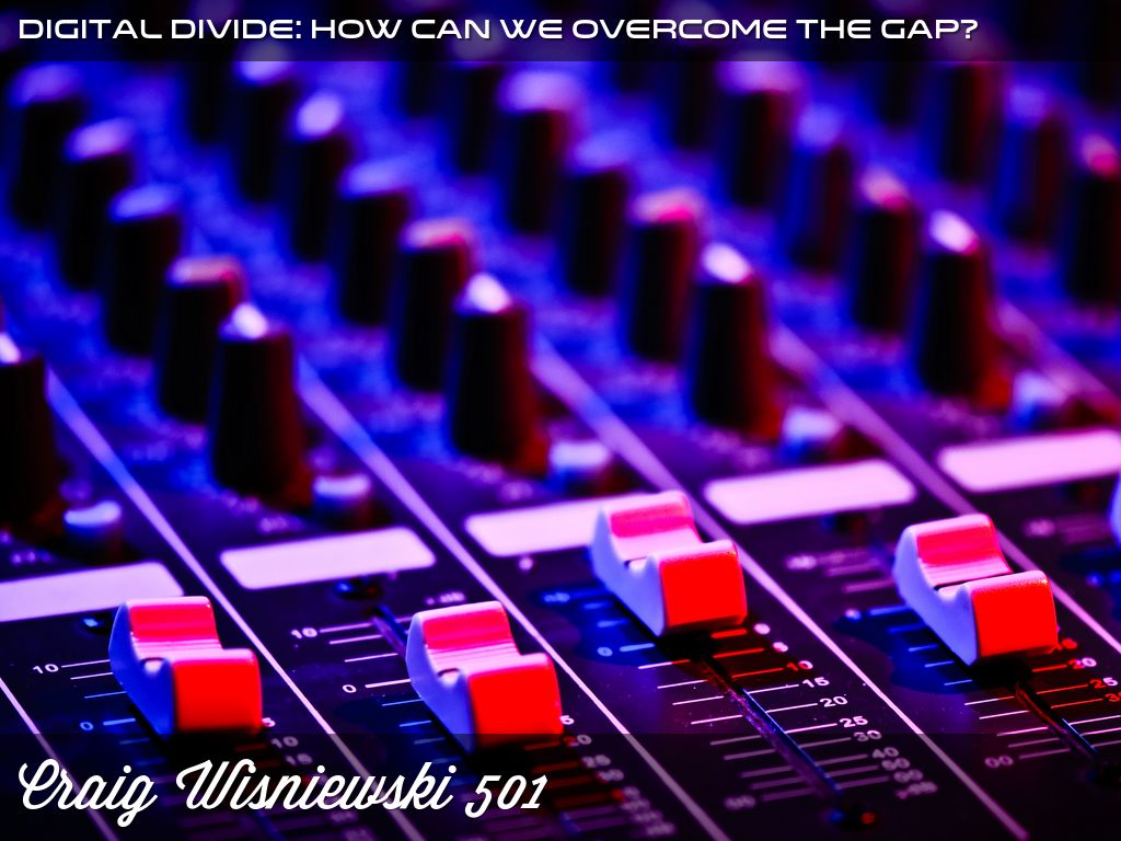 Digital Divide: How can we overcome the gap?