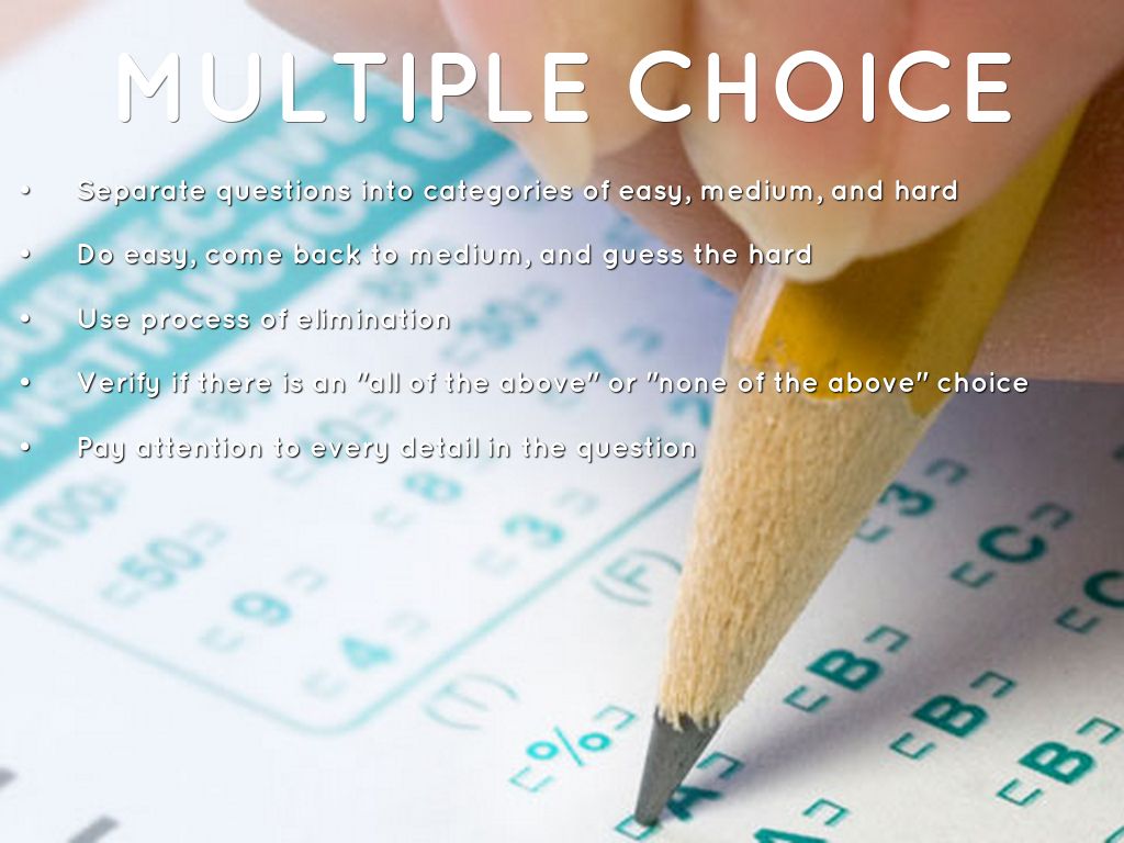 HOW TO TAKE A STANDARDIZED TEST by Catherine Ruedi