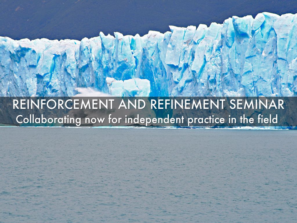 Reinforcement and REFINEMENT seminar