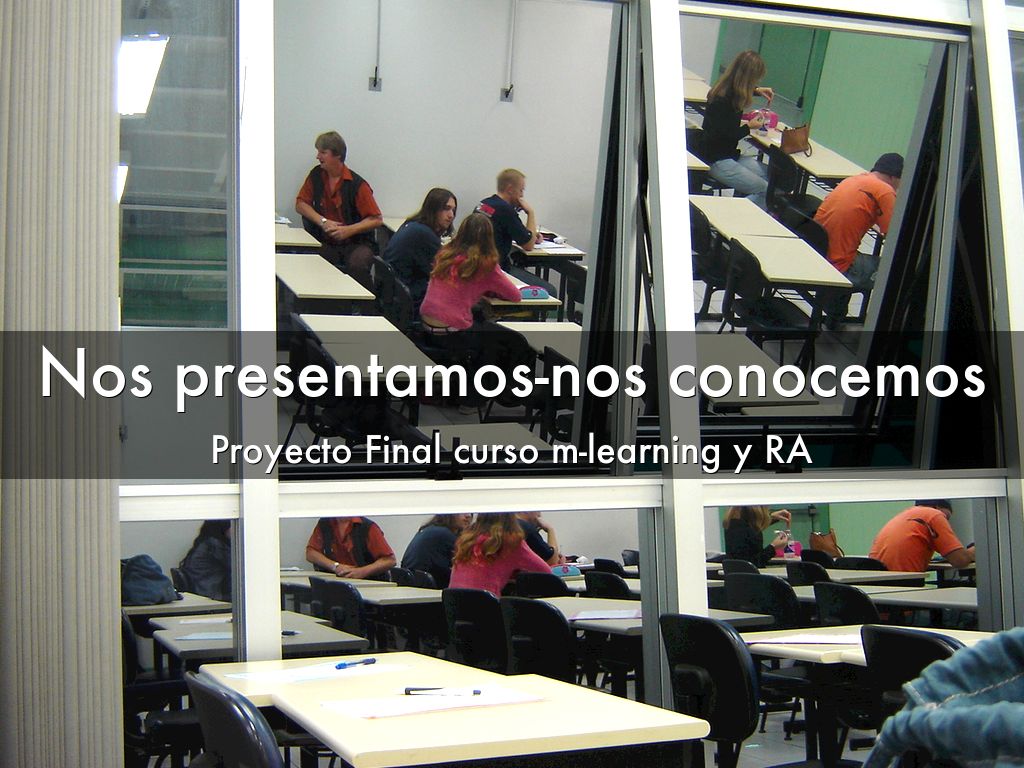 Nos presentamos-nos conocemos