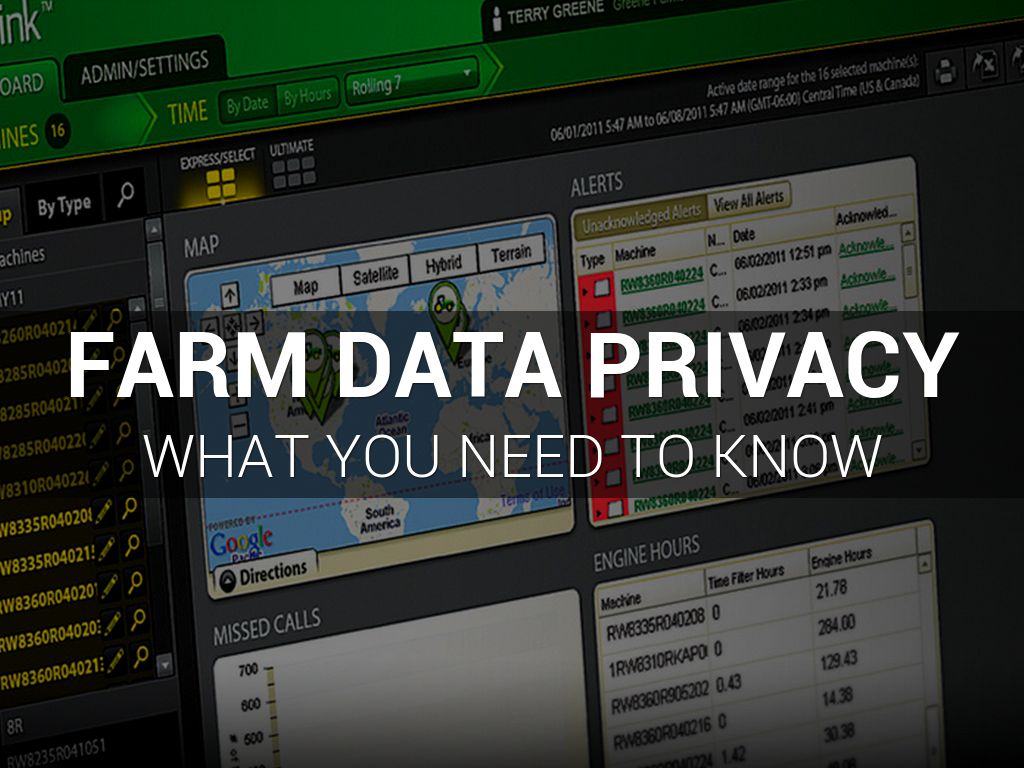 Farm Data Privacy: What You Need to Know