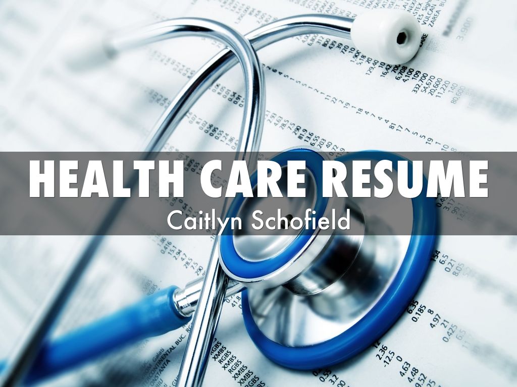 Health Care Resume