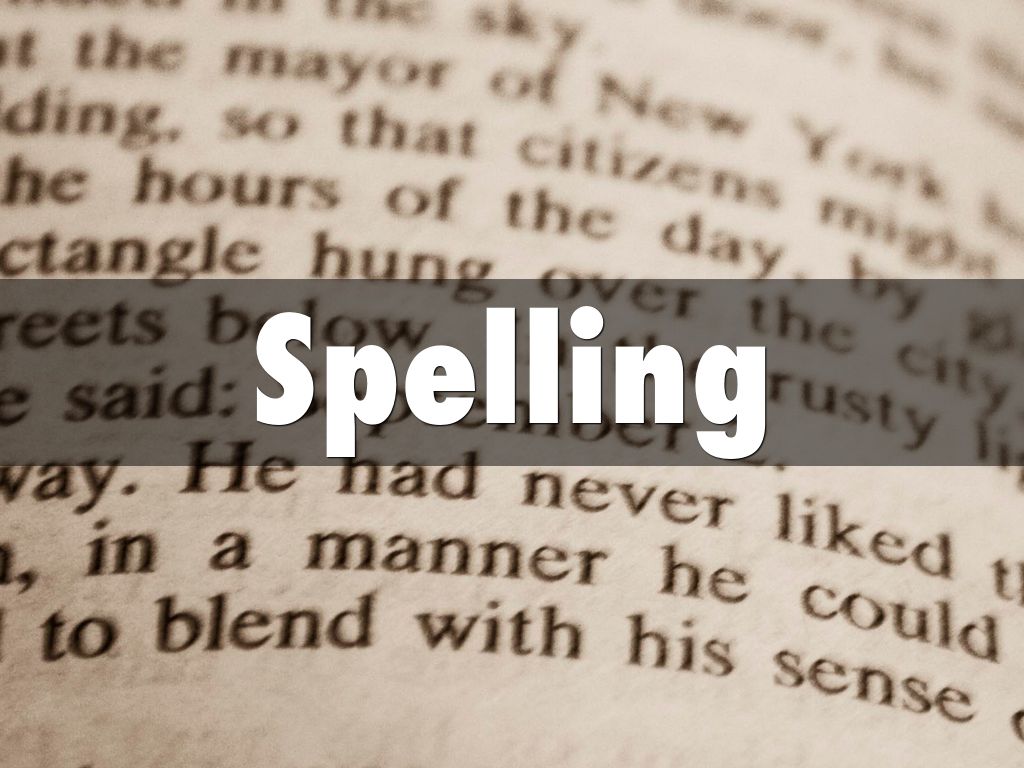 Spelling