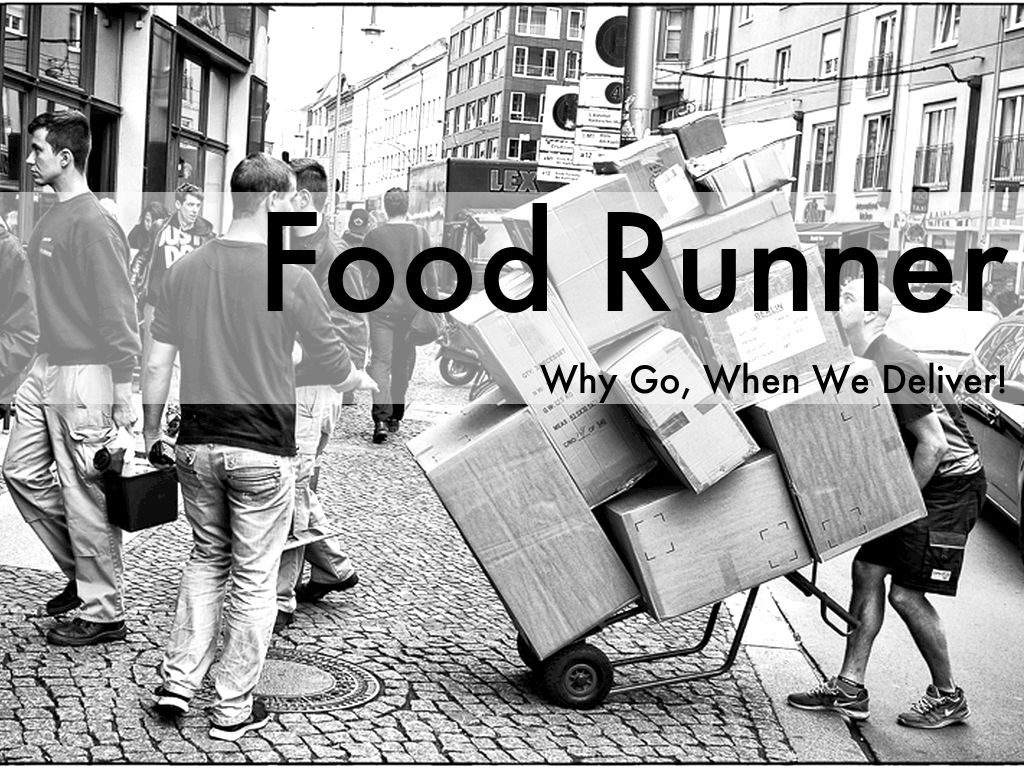 Food Runner by Jaqueline Ramos