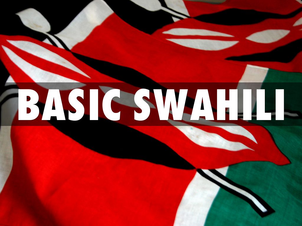 Basic Swahili