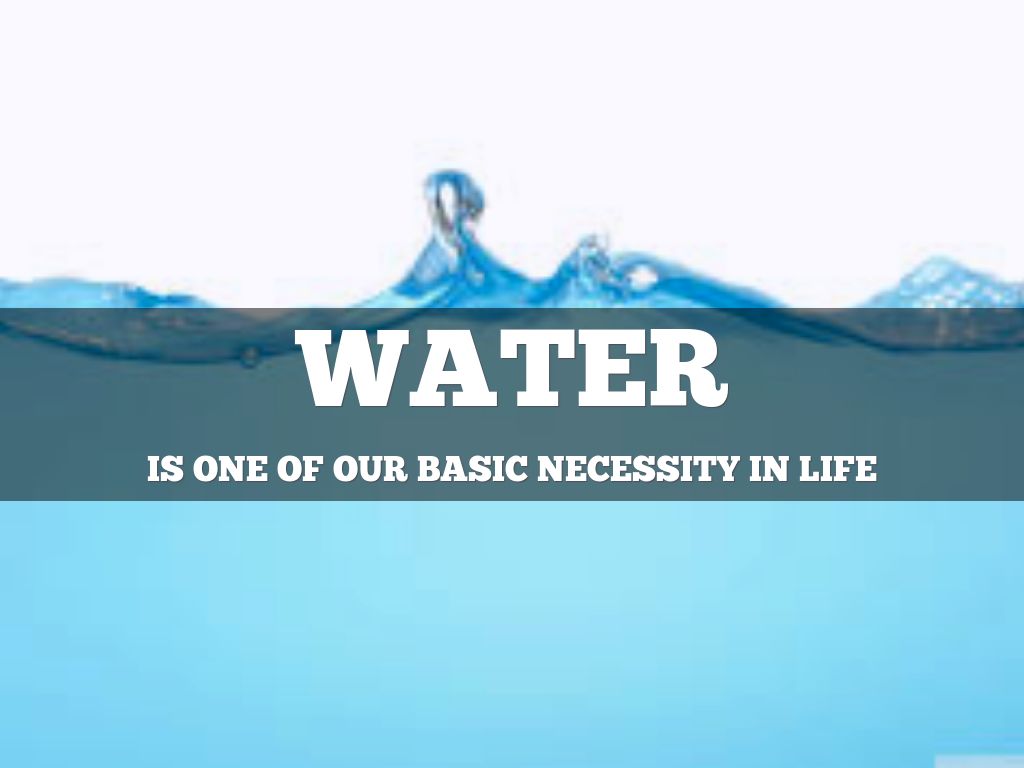 Electricity through water