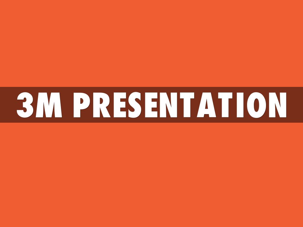3M Presentation By Emmabeck