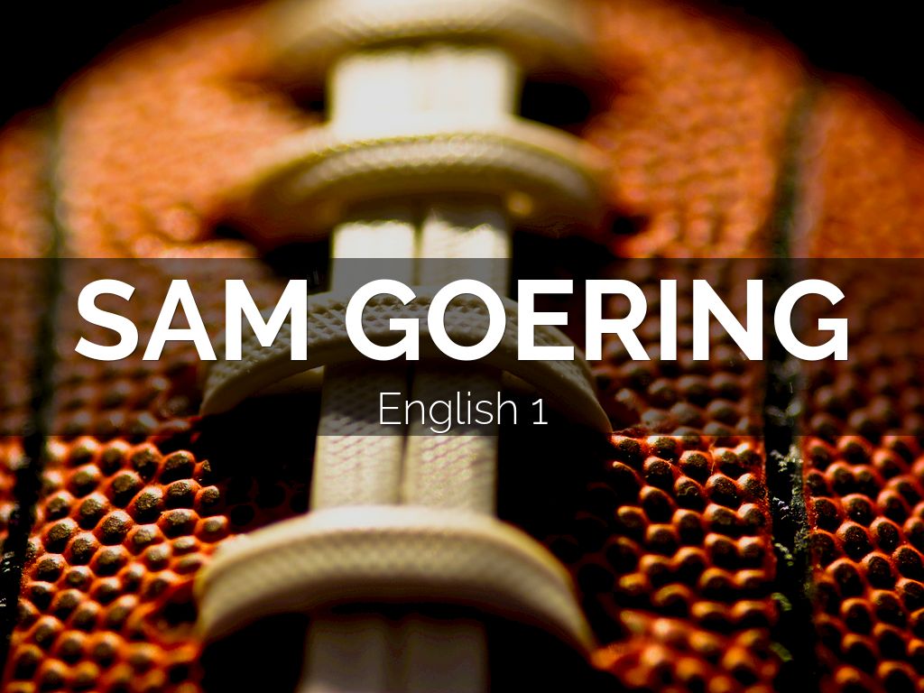 sam goering