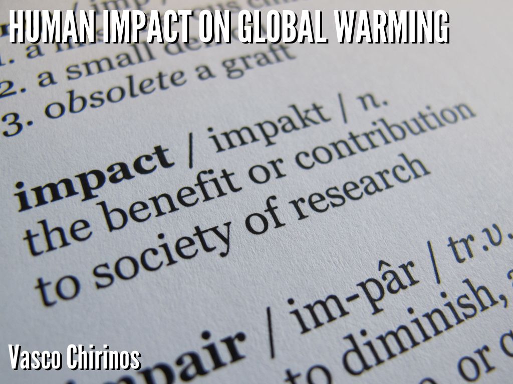 Human Impact on the Global Warming