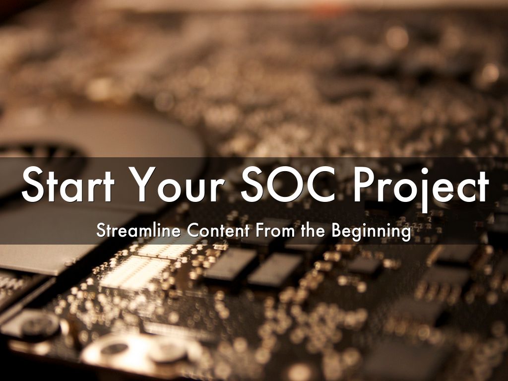 Start Your SOC Project