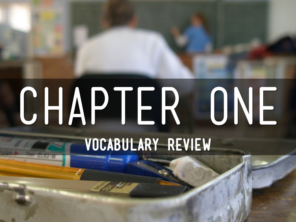 Chapter One