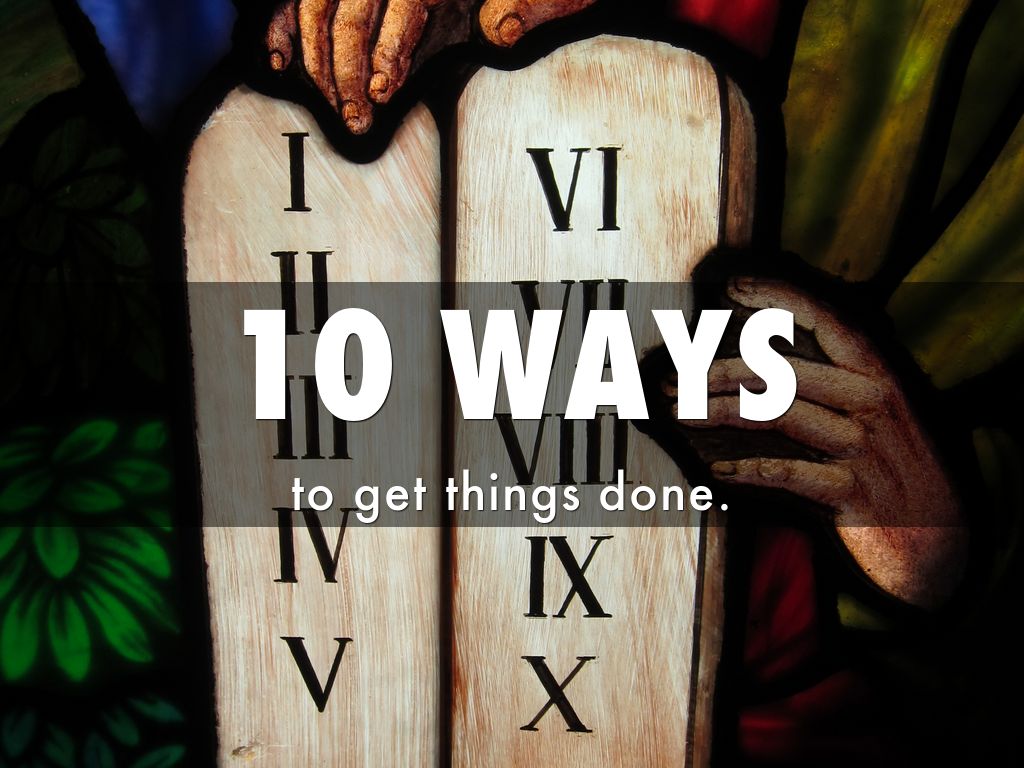 Copy of 10 ways