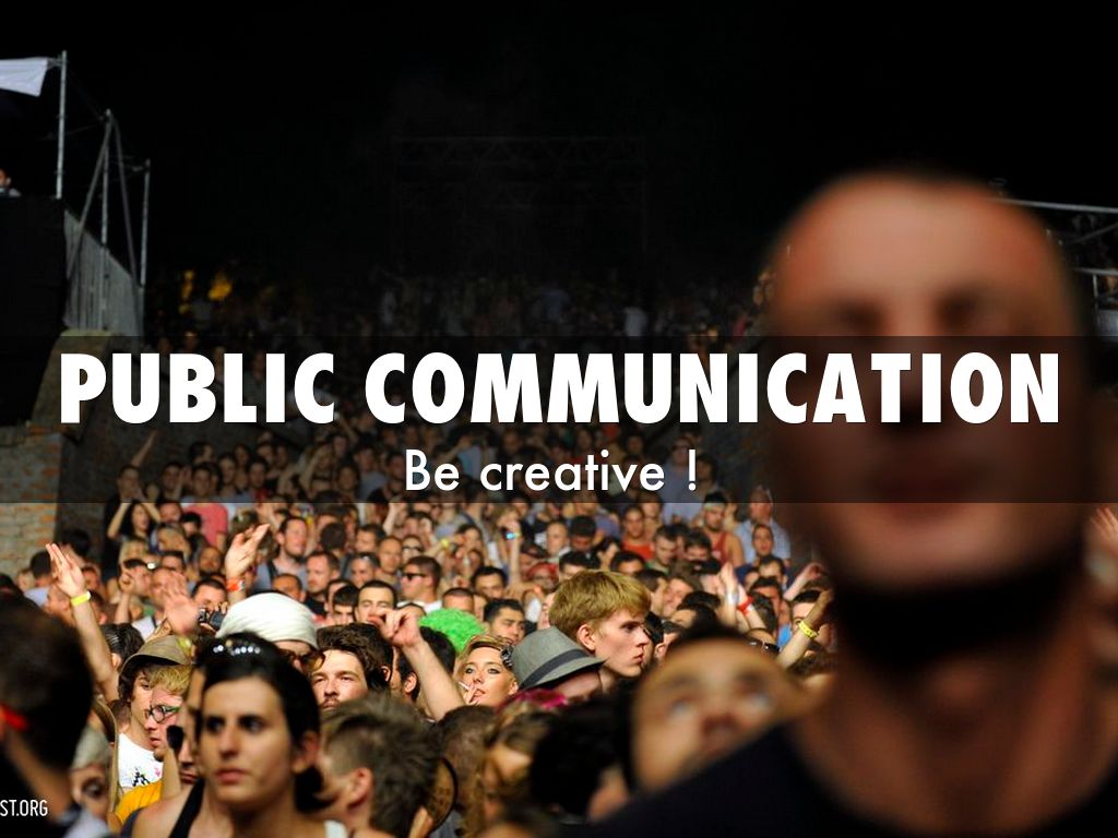 Public communication