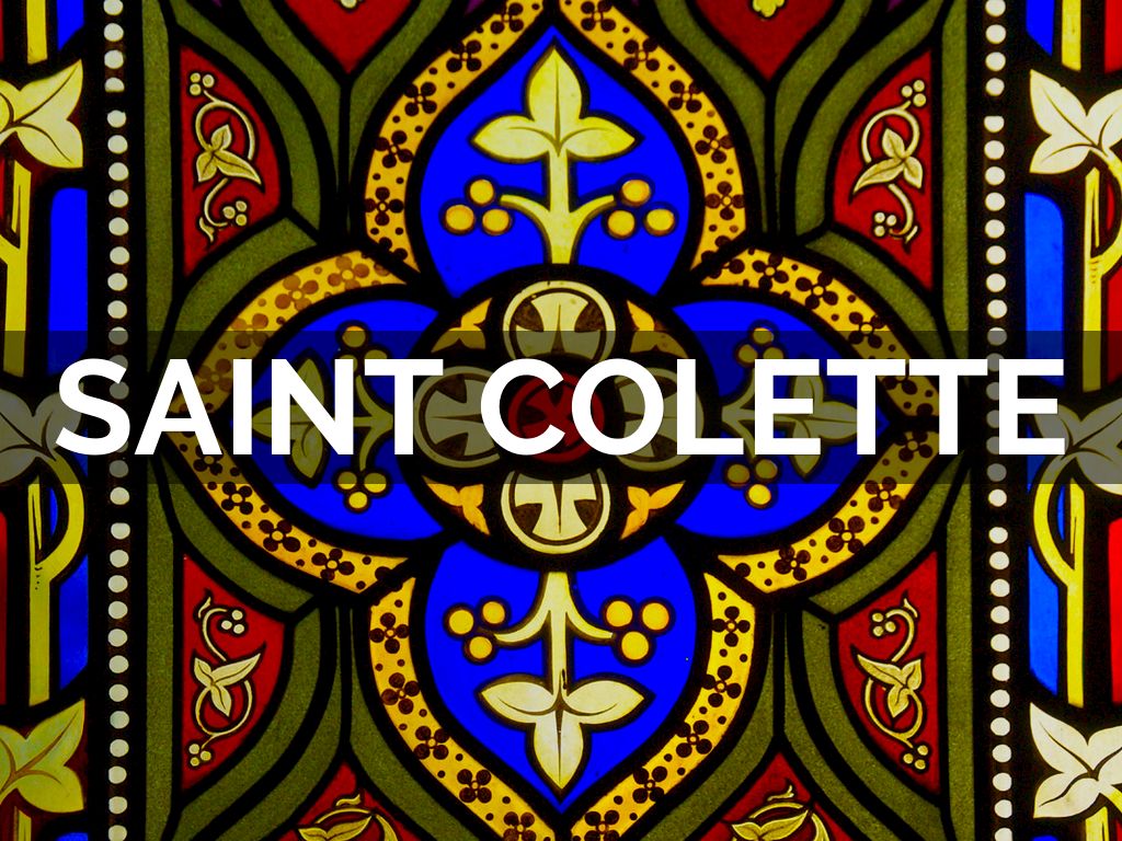 Saint Colette by Amelia Bridges