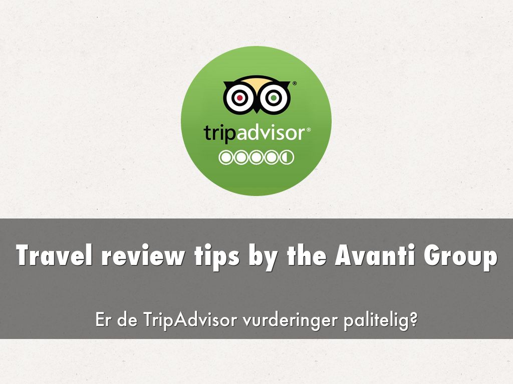 Travel review tips by the Avanti Group