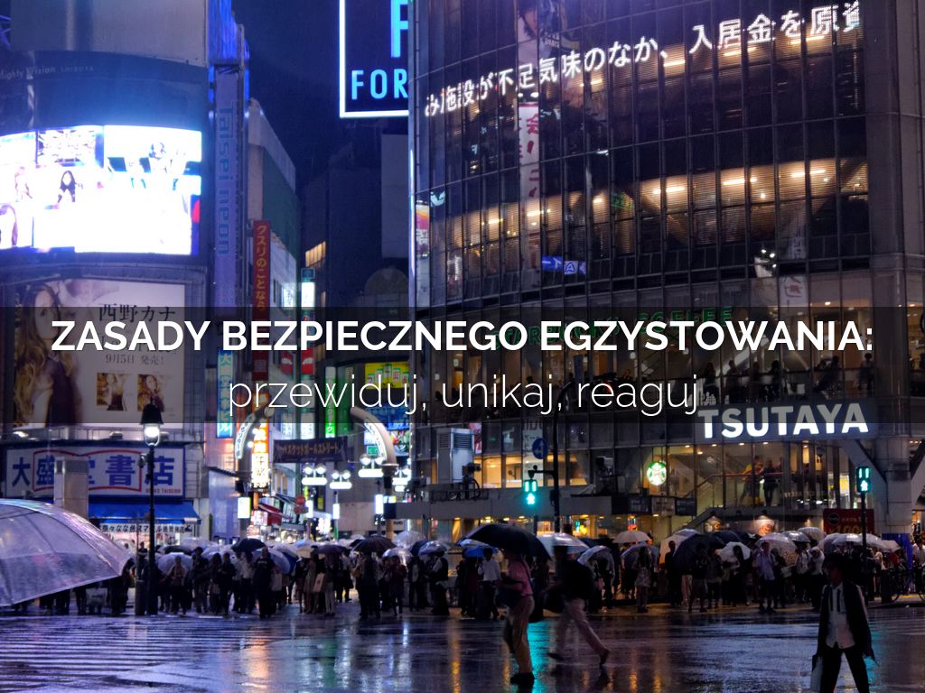 ZASADY BEZPIECZNEGO EGZYSTOWANIA:
