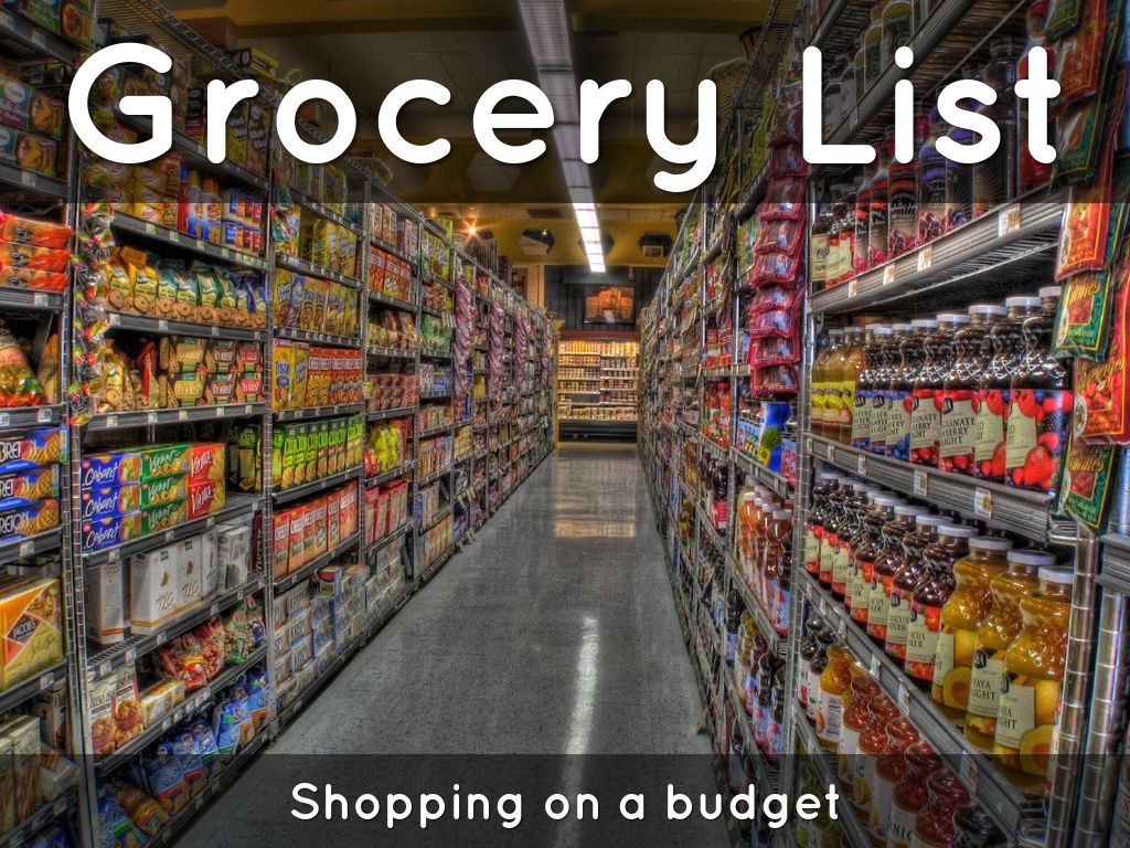 Grocery List Project