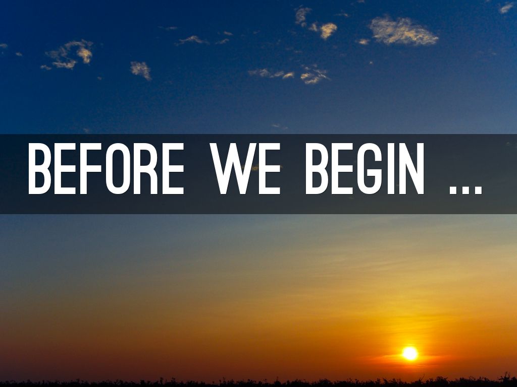 Positive Beginning for Weekend Workshop