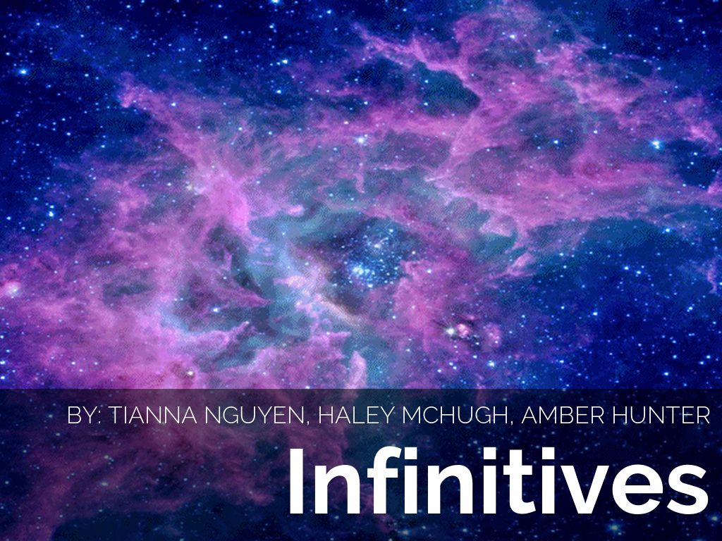 Infinitives