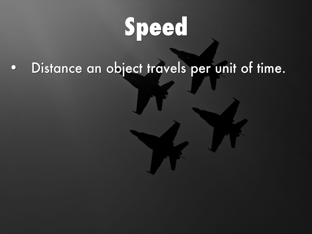 Physics-Motion Vocabulary