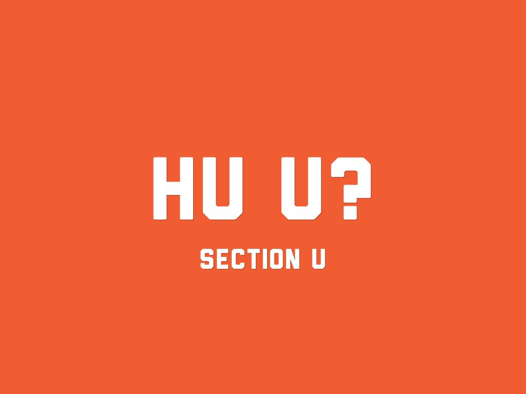HU U? by Nicole Te