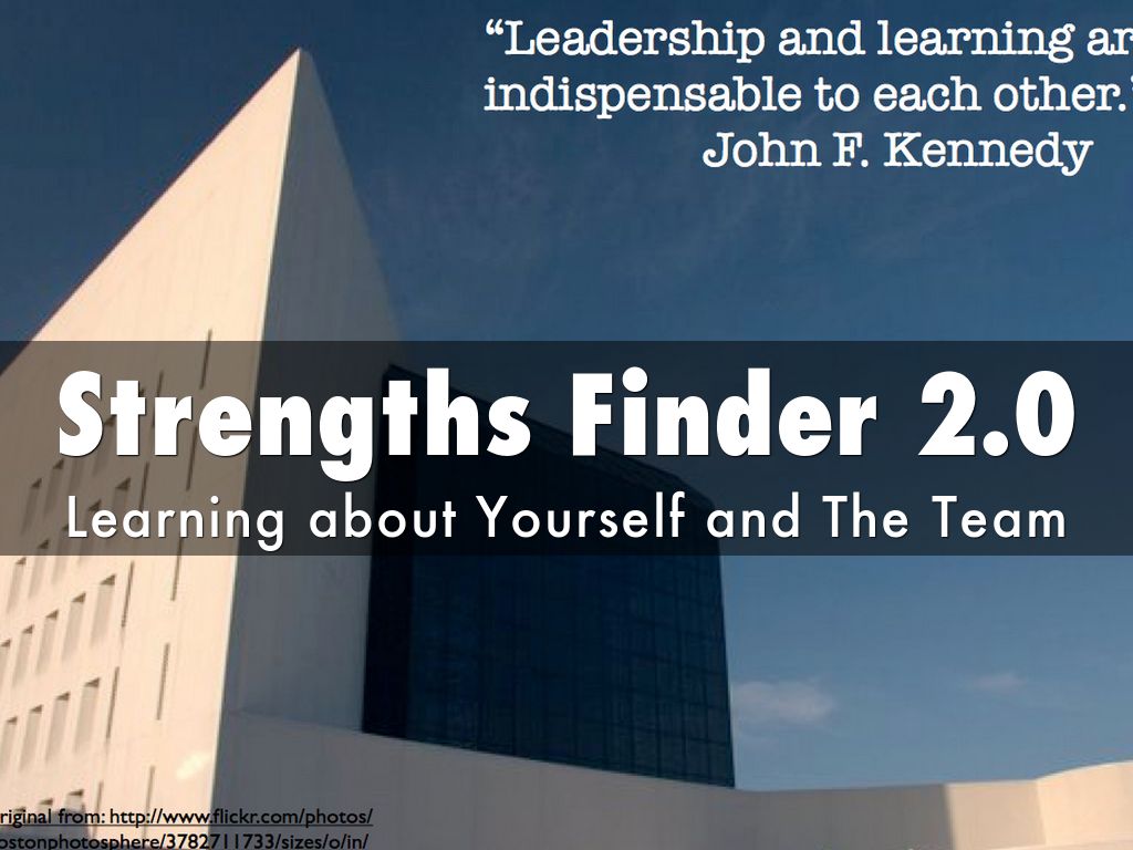 Strengths Finder 2.0
