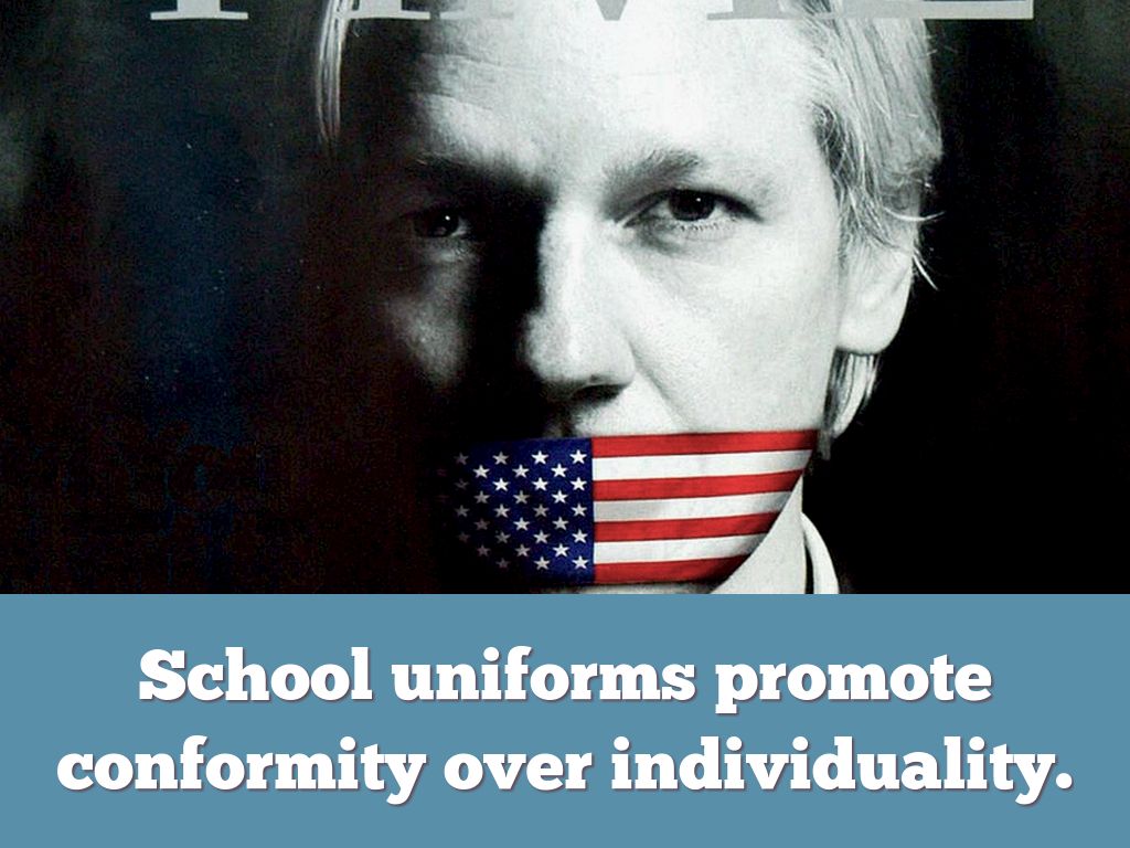 Abolishment of School Uniforms by Anthony.Valderrama