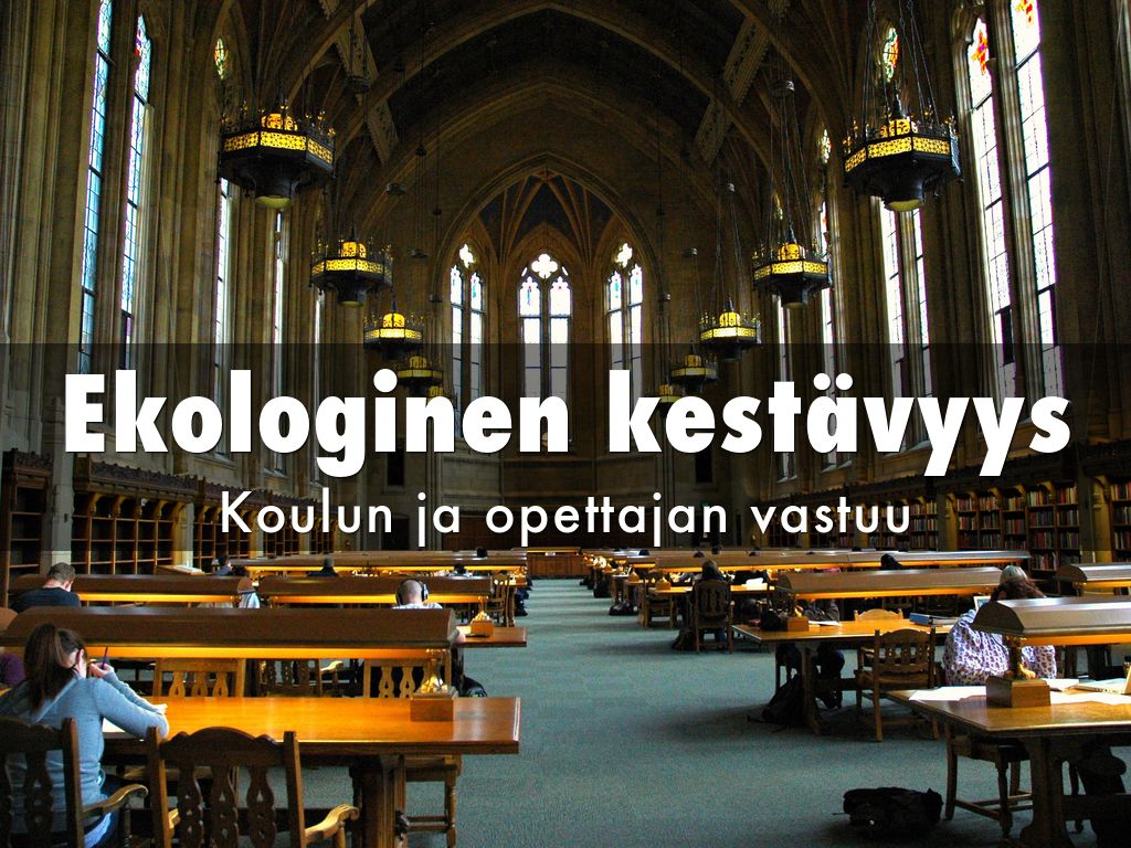 Ekologinen kestävyys